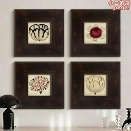 法式復古裝飾畫組合歐式人物沙發背景壁畫歐式小眾組合掛畫餐廳畫 歷史價格詳細信息