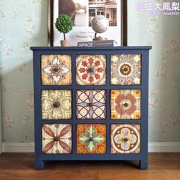 復古鬥櫃黃楊木中古風實木柜子日式餐邊櫃中古咖啡櫃儲物櫃 歷史價格詳細信息