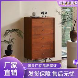 實木復中古客廳靠牆置物櫃法式餐邊櫃小立櫃儲物櫃卡門櫃組合鬥櫃 歷史價格詳細信息