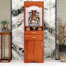 佛龕立櫃風格家用簡約供臺財神爺櫃子佛櫃觀音菩薩供桌客廳灰 歷史價格詳細信息