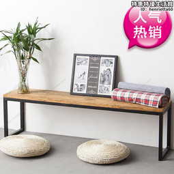 美式換鞋凳實木長條凳腳踏沙發凳歐式進門臥室床尾凳真~特價 歷史價格詳細信息