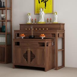 【好康】三層供桌階梯多層財神爺供奉臺子佛龕佛臺家用菩薩神臺櫃兩層定製 歷史價格詳細信息