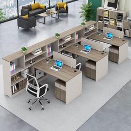 四人辦公桌椅組合 6人位屏風職員桌2人位經濟型卡座 歷史價格詳細信息