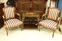 【卡卡頌  歐洲古董】法國 胡桃木 路易士 菲立普  優美 古典  沙發 古董沙發so0039 歷史價格詳細信息