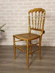 【卡卡頌  歐洲古董】法國老件 曲木 雕刻 真皮坐墊 個性 扶手椅 餐椅 書桌椅  ch0360 歷史價格詳細信息