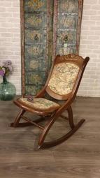 【卡卡頌  歐洲古董】法國老件 曲木 雕刻 真皮坐墊 個性 扶手椅 餐椅 書桌椅  ch0360 歷史價格詳細信息