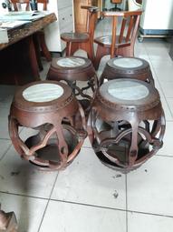 大三元二手家具*黑檀木雕刻戰國10件組*一人座*4+三人座*1+小茶几*4+大茶几*1-實木家具-紫檀木-城市二手家具 歷史價格詳細信息