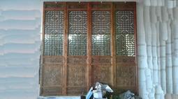 小o結緣館仿古傢俱....幾何圖形窗花(直'橫兩用)(香樟木)36x1.7x100(編號001) 歷史價格詳細信息