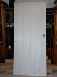 早期檜木門(8)~~菜櫥門.櫥櫃拉門~~榫接~~拼板~~寬約32.5CM~~一對合售 歷史價格詳細信息