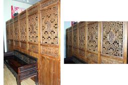 老門片 一對價 尺寸：275*50*5cm 歷史價格詳細信息