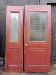 早期檜木門(3)~~一面有去漆~~懷舊.裝飾 歷史價格詳細信息