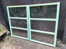 早期檜木窗(5)~~玻璃窗~~高約66.8CM~~懷舊.裝飾 歷史價格詳細信息