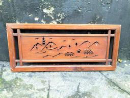 早期檜木窗(5)~~玻璃窗~~高約66.8CM~~懷舊.裝飾 歷史價格詳細信息