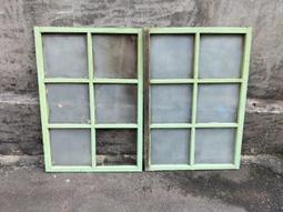 早期檜木窗(5)~~玻璃窗~~高約66.8CM~~懷舊.裝飾 歷史價格詳細信息