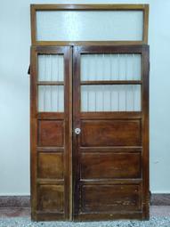 [小院子]早期木紗門一對（2）- 老木門 歷史價格詳細信息