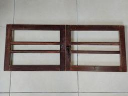 早期檜木門(13)~菜櫥門.櫥櫃拉門~無玻璃或木片~榫接~寬約50.8CM~一對合售 歷史價格詳細信息