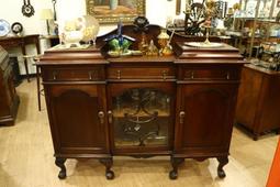 【卡卡頌  歐洲古董】法國  胡桃木雕刻 (全新) 粉藕色 路易十五 高背  扶手椅  主人椅 ch0437 歷史價格詳細信息