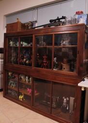 古 檜木 玻璃 展示櫃 . 78 / 37 / 104 歷史價格詳細信息