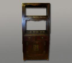 清代鏤空雕紋帽架，高17.7厘米，木質不詳，只有一個。有問題5323 歷史價格詳細信息