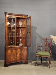 英國 高品質 稀有 桃花心木 高貴雅緻 海灣 雙人 沙發  H10⚜️卡卡頌 歐洲古董⚜️✬ 歷史價格詳細信息