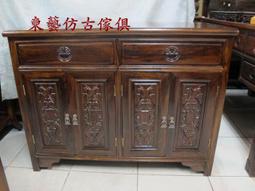 東藝仿古傢俱~~雞翅木60*60*106抽花台/晶洞/聚寶盆/藝品桌 歷史價格詳細信息