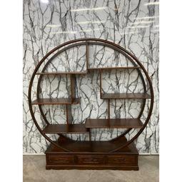 實木博古架 仿古榆木古董工藝品展示架 辦公室書架客廳隔斷玄關櫃 歷史價格詳細信息