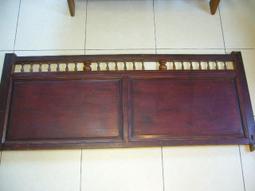 家具零件(9)~~檜木+實木~~紅眠床零件~~全長約184.2CM~~雙門~~少一個抽屜~~懷舊.裝飾 歷史價格詳細信息