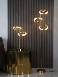 北歐現代簡約風落地燈（三色變光） led落地燈 落地照明燈 歷史價格詳細信息