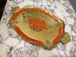 【卡卡頌  歐洲古董】義大利老件 兩小無猜 冷瓷 木座 瓷偶  p1690 歷史價格詳細信息