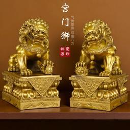 銅獅子 銅製品 銅器 古董 收藏 器皿 銅器 銅雕 老虎  NN 歷史價格詳細信息