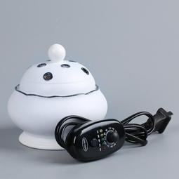 陶瓷電子薰香爐沉香爐定時調溫精油爐香薰爐充電香爐幹燒香粉爐 歷史價格詳細信息