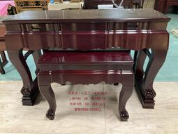 神桌界勞斯萊斯.全新噴漆六尺三古董檜木神桌.適搭三層桌花台供桌.神房.宴王案桌依各種尺寸.顏色訂製.標價為訂製訂金 歷史價格詳細信息