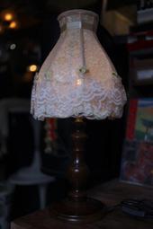 桌燈 十字橡木 Mid-Century 角型鑲嵌 吹製玻璃 . 徑 44 高 54 歷史價格詳細信息