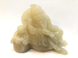 清代童子小翡翠和宋代紹圣元寶（折二）一枚 錢幣背后有意思 古董 古玩 老物件 二手【古雅庭軒】-1283 歷史價格詳細信息