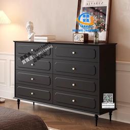 歐雅逸家美式復古餐邊櫃實木色家用廚房收納置物櫃客廳酒櫃壹體靠 歷史價格詳細信息