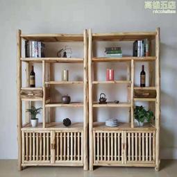 實木博古架 仿古榆木古董工藝品展示架 辦公室書架客廳隔斷玄關櫃 歷史價格詳細信息