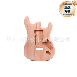 DIY電吉他琴體金色亮光單搖電吉他琴身組裝DIY專業琴體 歷史價格詳細信息