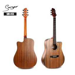 新款吉他 成人吉他廠家民謠吉他批發雲杉單板玫瑰木亮光尖角面單40寸原木色入門進階 歷史價格詳細信息