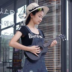 新款吉他 成人吉他23寸亮光尤克裏裏 A級雲杉木單板夏威夷四弦琴碳化楓木指板 歷史價格詳細信息