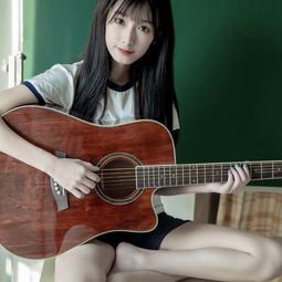 新款吉他 成人吉他入門新手吉他亮光 GA-H11 41寸民謠吉他 琴行學生吉他 廠家批發 歷史價格詳細信息