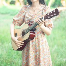 新款吉他 成人吉他楚門吉他3.0升級35 TF850黑羽夏至海豚面單全單電箱加振吉他初學 歷史價格詳細信息