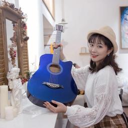 免費刻字音色試聽 可調弦距好按不打弦 吉他初學者單板 41寸 38寸民謠木吉它 新手入門練習琴男女 生學生樂器 歷史價格詳細信息