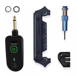 DOUBLE吉他拾音器X0打板德博免開孔木民謠電箱樂器錄音無線X2~上新 歷史價格詳細信息