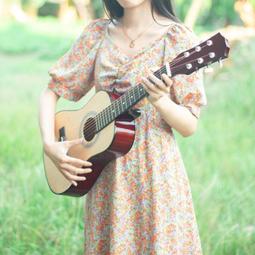 新款吉他 成人吉他楚門吉他3.0升級35 TF850黑羽夏至海豚面單全單電箱加振吉他初學 歷史價格詳細信息