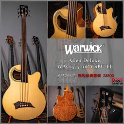 【又昇樂器】Warwick Alien Deluxe WAC1575 10PA SBU FL 五弦 無琴格 木貝斯 歷史價格詳細信息