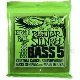 【ERNIE BALL】2836 Regular Slinky 45-130 五弦電貝斯套弦(原廠公司貨 商品保固有保障) 歷史價格詳細信息