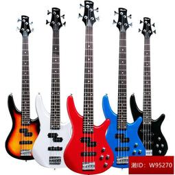 名森貝斯四弦電貝斯吉他電貝斯bass初學者入門低音優品演奏樂器木 歷史價格詳細信息
