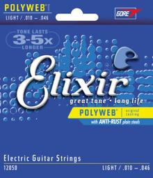 Elixir 10-46 POLYWEB 厚膜 電吉他弦 吉他弦 防鏽 12050【凱傑樂器】 歷史價格詳細信息