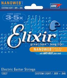 【ELIXIR】ELIXIR 09-46 鍍鎳 電吉他弦 POLYWEB 兩包優惠價(高級包膜弦 電吉他弦) 歷史價格詳細信息