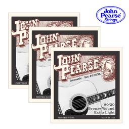 【John Pearse】木吉他弦｜磷青銅｜音色豐富飽滿｜美國製(500LX、550SL、570C、600L、700M) 歷史價格詳細信息